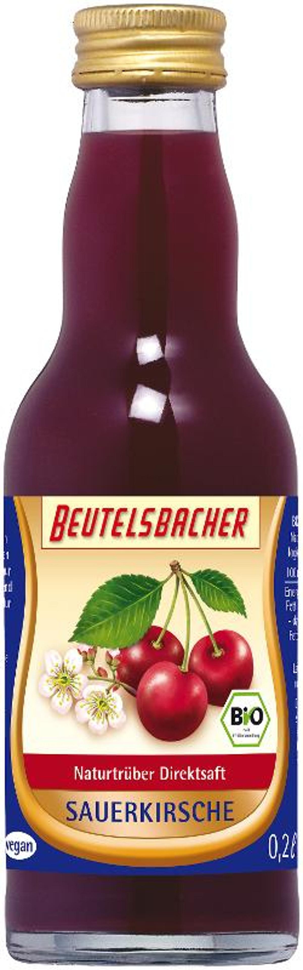 Produktfoto zu Sauerkirschsaft 0,2l