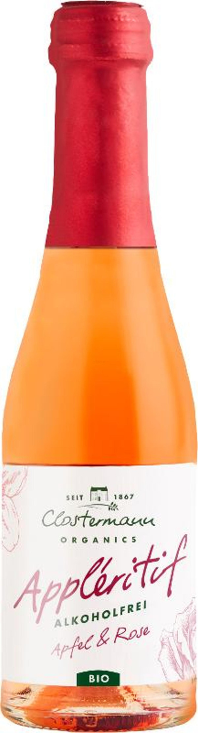 Produktfoto zu Appléritif alkoholfrei Apfel & Rose 0,2l