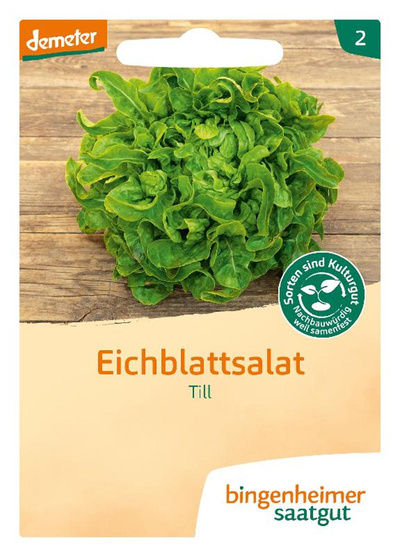 Produktfoto zu Saatgut, Eichblattsalat Till