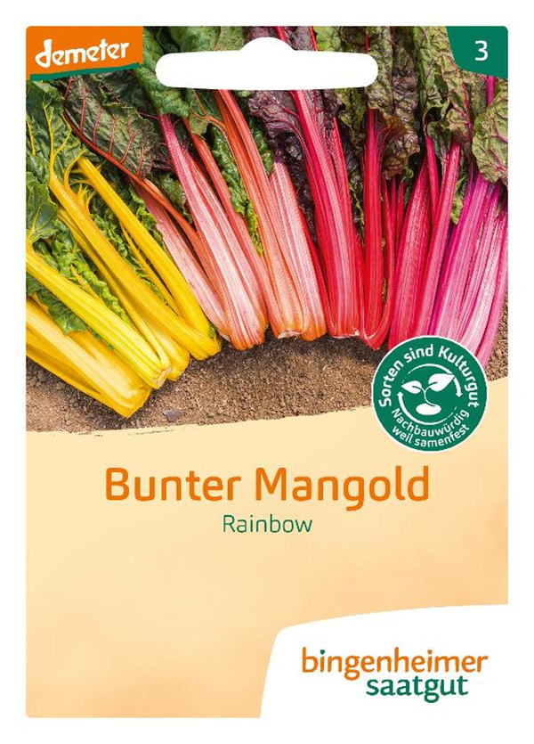 Produktfoto zu Saatgut, Mangold bunt