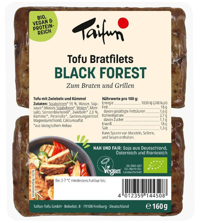 Produktfoto zu Bratfilets Black Forest 160g