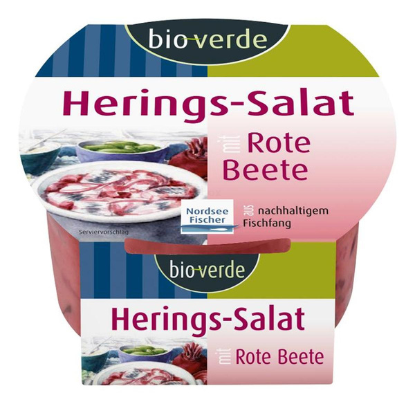 Produktfoto zu Heringssalat mit Rote Beete 150g