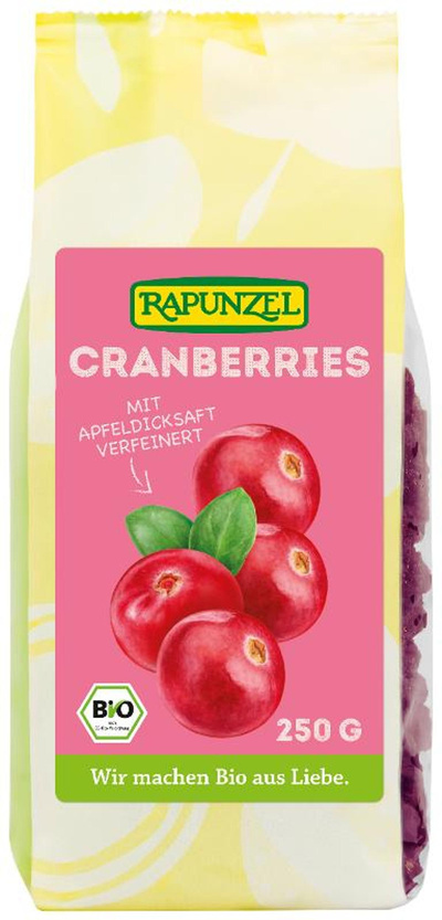 Produktfoto zu Cranberries getrocknet & gesüßt 250g