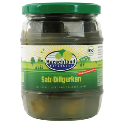 Produktfoto zu Salz-Dillgurken milchsauer vergoren 520g
