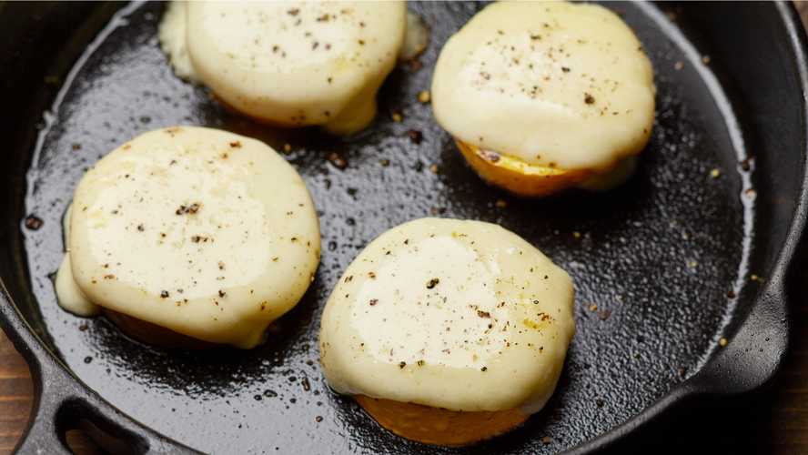 Rezeptbild für Zucchini-Käse-Türmchen vom Grill