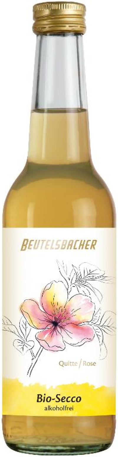 Produktfoto zu Secco Quitte-Rose alkoholfrei 0,33l