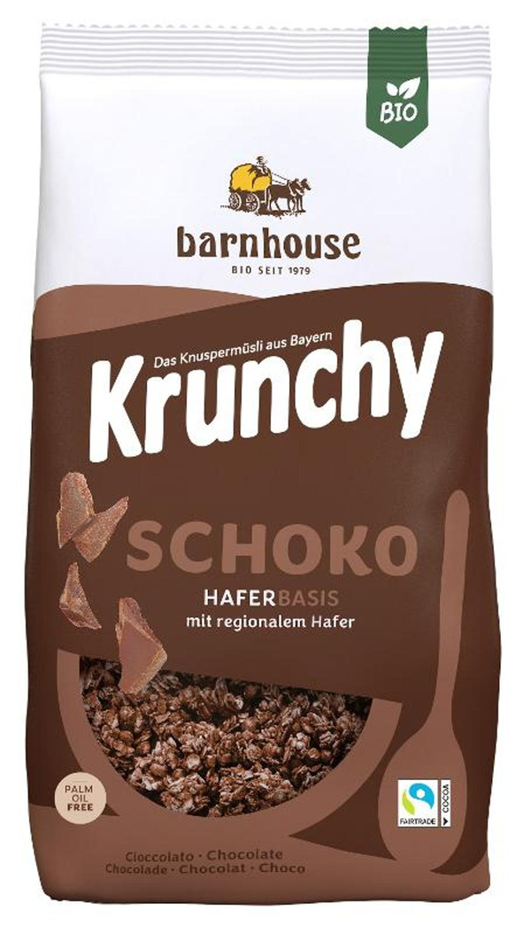 Produktfoto zu Krunchy Schoko Knuspermüsli 750g