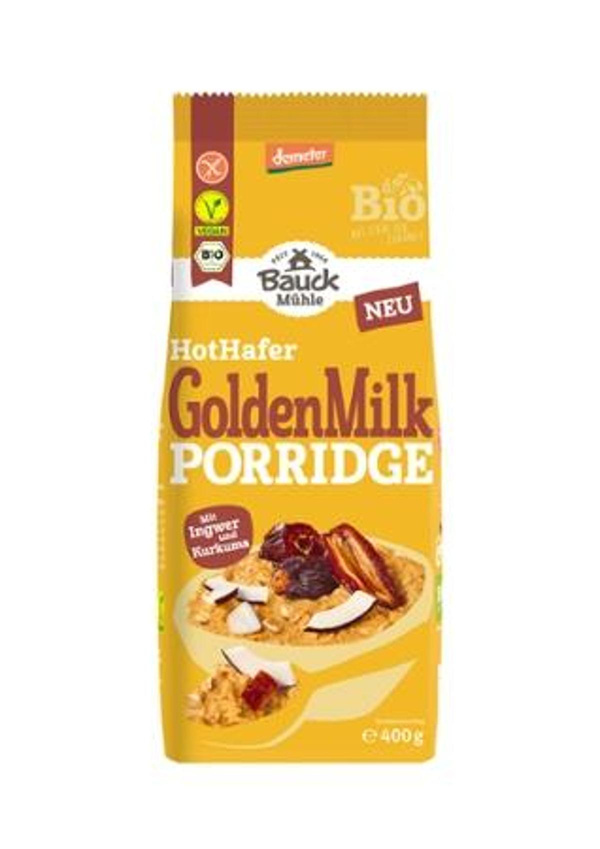 Produktfoto zu Hot Hafer Golden Milk Porridge 400g