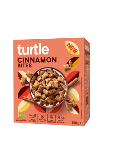 Produktfoto zu Turtle Cinnamon Bites glutenfrei 300g
