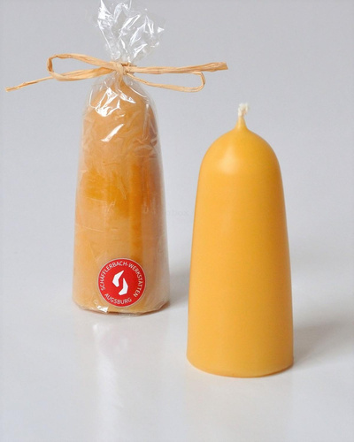 Produktfoto zu Adventskerze konisch "natur", 110x50 mm, 1 Stk.