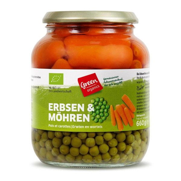 Produktfoto zu Erbsen & Möhren, 680g
