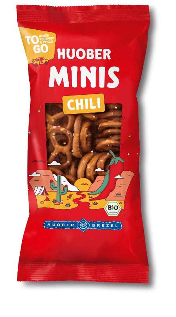 Produktfoto zu Chili Mini Brezel 75g