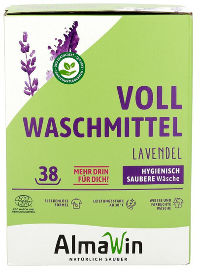 Produktfoto zu Vollwaschmittel-Pulver Lavendel 2 kg