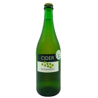 Produktfoto zu Apfel-Cider von der Streuobstwiese 0,75l