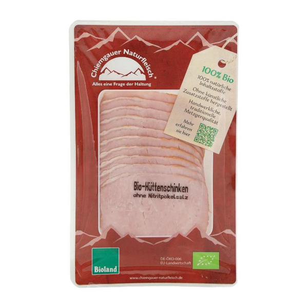 Produktfoto zu Hüttenschinken vom Schwein 70g