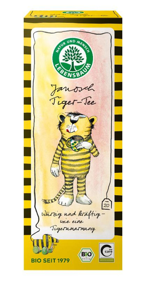Produktfoto zu Janosch Tiger-Tee 20 Btl., 30g