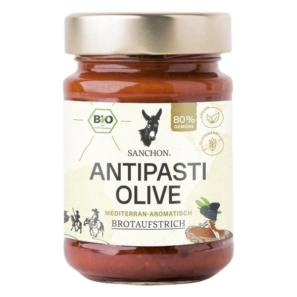 Produktfoto zu Brotaufstrich Antipasti Olive, 190g