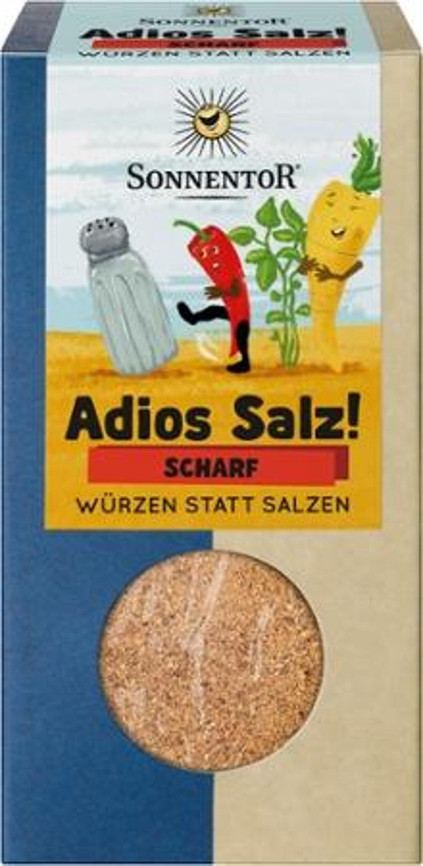 Produktfoto zu Adios Salz Scharfe Gemüsemischung 50g