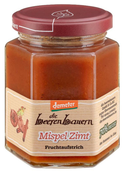 Produktfoto zu Mispel-Zimt Fruchtaufstrich 200g