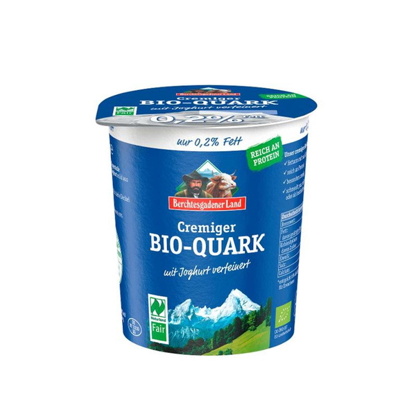 Produktfoto zu Cremiger Quark 0,2%, 350g