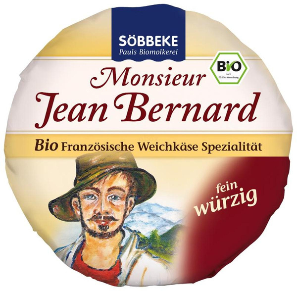 Produktfoto zu Monsieur Jean Bernard Weichkäse 125g-Stück