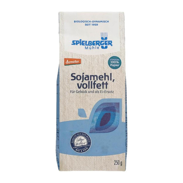 Produktfoto zu Sojamehl vollfett 250g