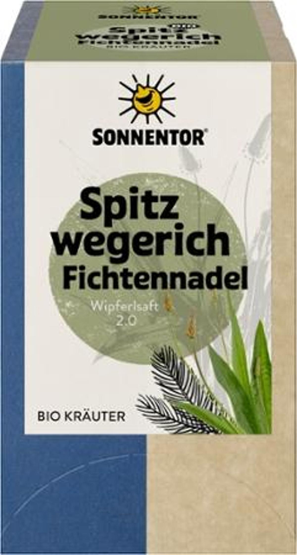 Produktfoto zu Tee Spitzwegerich Fichtennadel 18 Btl. 23,4g
