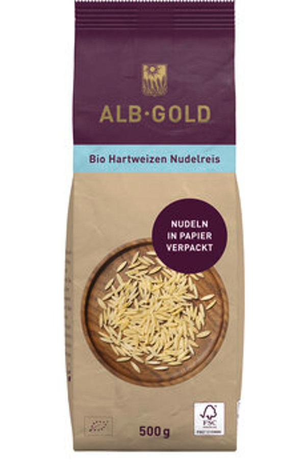 Produktfoto zu Nudelreis Hartweizen, 500g