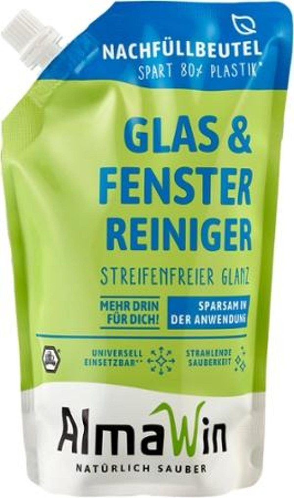 Produktfoto zu Glas & Fensterreiniger Nachfüllbeutel 500ml