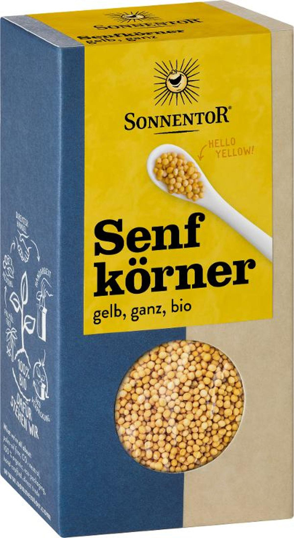 Produktfoto zu Senfkörner gelb, 120g