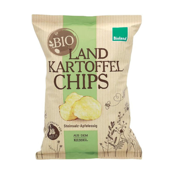 Produktfoto zu Kessel Chips Steinsalz Apfelessig 125g