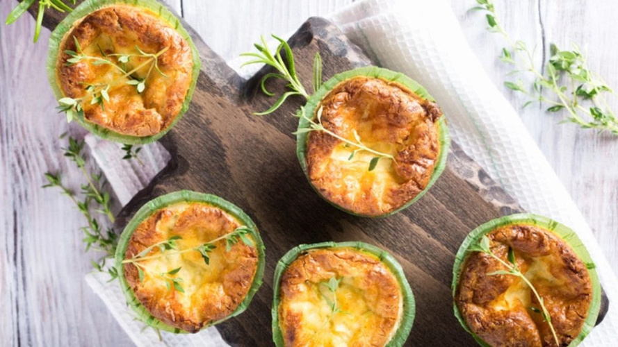 Rezeptbild für Lauch und Gouda Mini Quiches