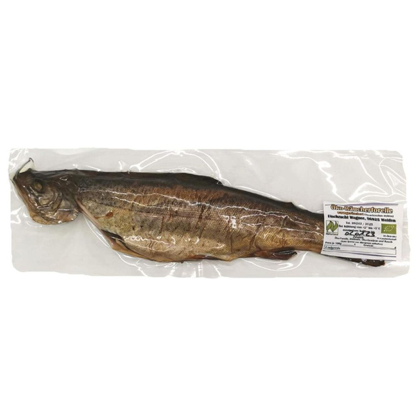 Produktfoto zu Räucherforelle, ganz, ca. 250g