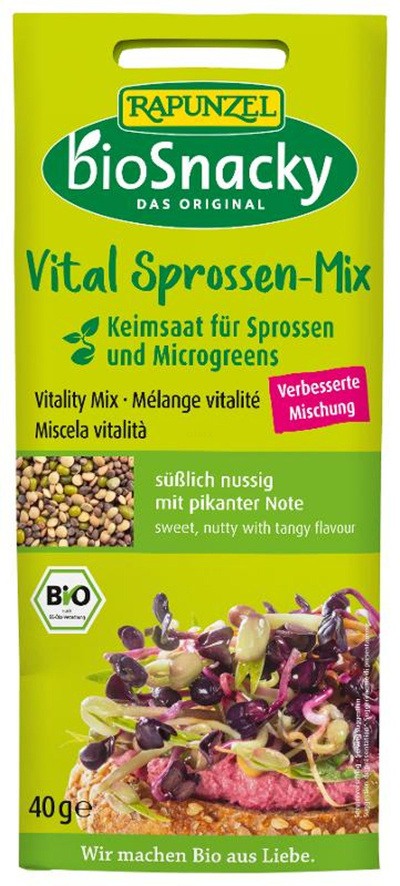 Produktfoto zu Vital Sprossen-Mix bio Snacky 40g