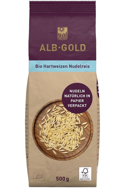 Produktfoto zu Nudelreis Hartweizen, 500g