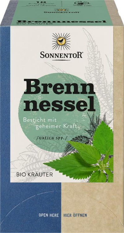 Produktfoto zu Tee Brennnessel 18 Btl. à 1g