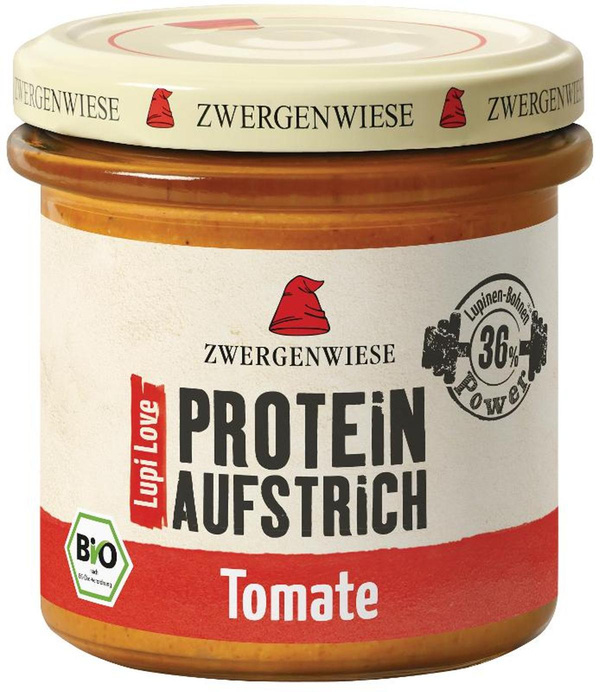 Produktfoto zu LupiLove Proteinaufstrich Tomate vegan 135g