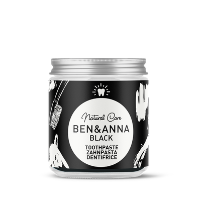Produktfoto zu Zahnpasta im Glas Black, 100ml