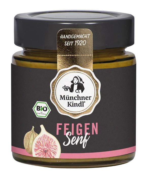 Produktfoto zu Feigensenf Münchner Kindl, 125ml