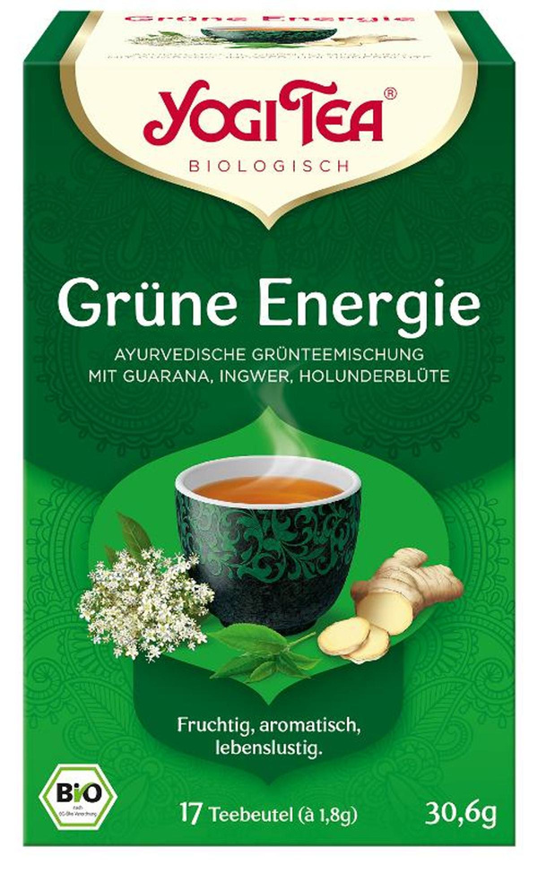 Produktfoto zu Tee Grüne Energie 17 Btl., 30,6g