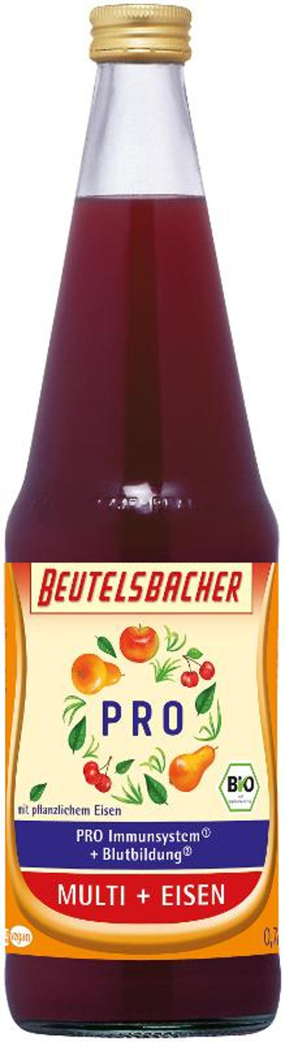 Produktfoto zu Multi + Eisen Pro Saft 0,7l