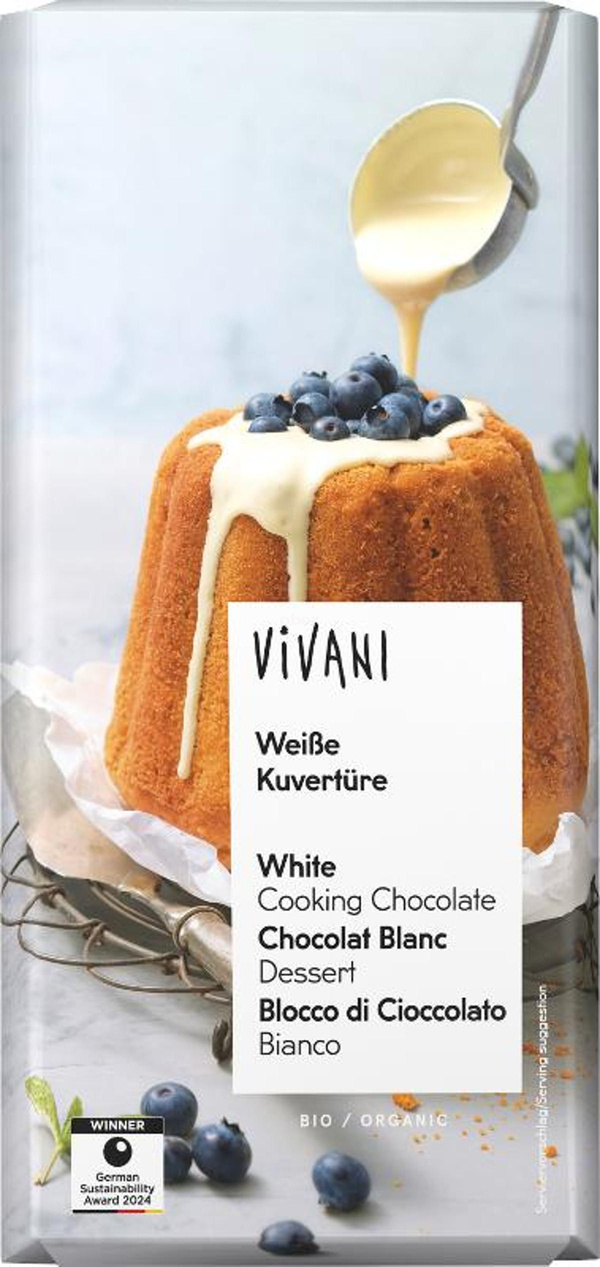 Produktfoto zu Kuvertüre weiß 200g