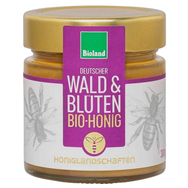 Produktfoto zu Wald- und Blütenhonig 300g