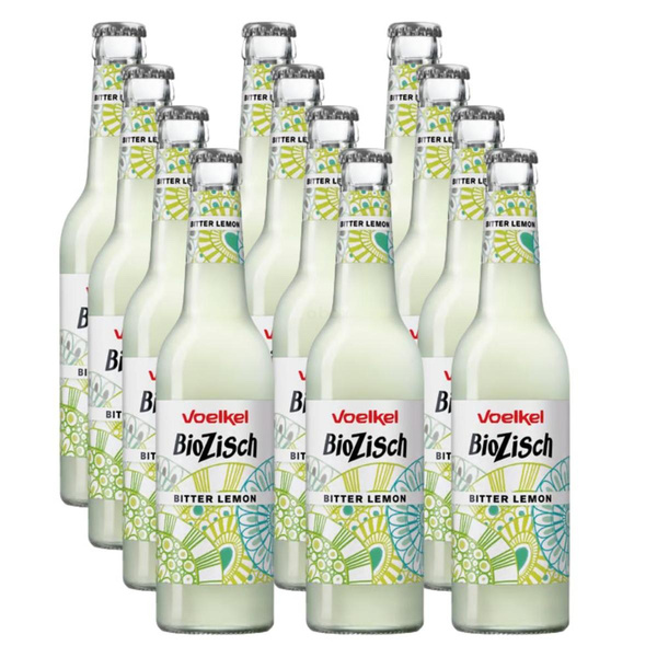 Produktfoto zu Bio Zisch Bitter Lemon 12x0,33l