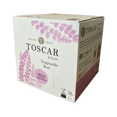 Produktfoto zu Toscar Tempranillo Rosé Bag in Box, 3l