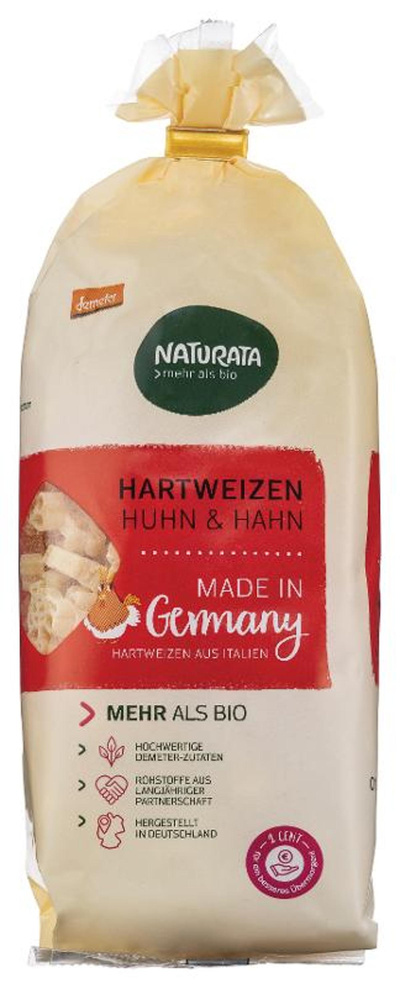 Produktfoto zu Kindernudeln Huhn & Hahn 250g