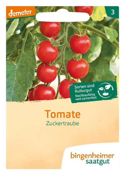 Produktfoto zu Saatgut, Tomate Zuckertraube
