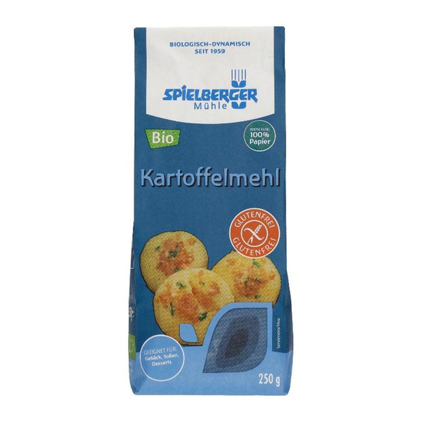 Produktfoto zu Kartoffelmehl glutenfrei 250g