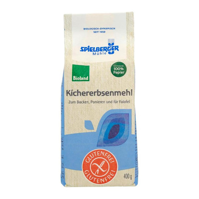 Produktfoto zu Kichererbsenmehl glutenfrei 400g