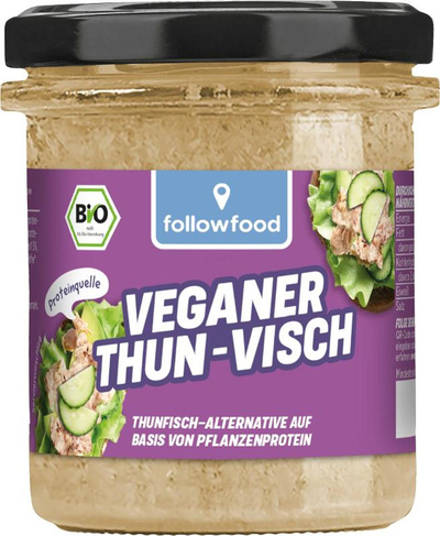 Produktfoto zu Veganer Thunvisch in Öl 180g
